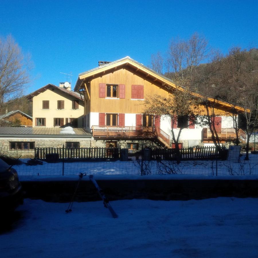 Appartement En Duplex Dans Un Chalet Typique Valloire Buitenkant foto